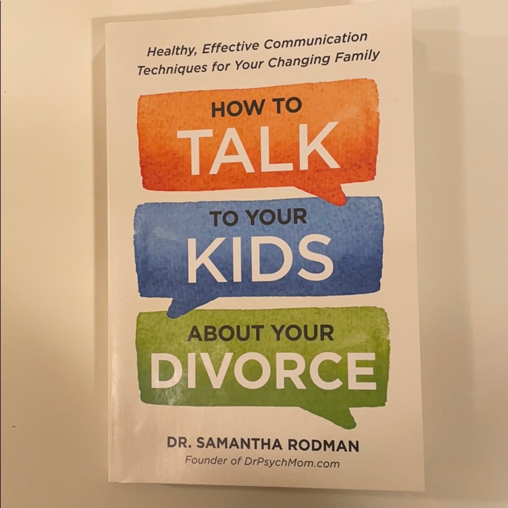 How to talk to your kids about your divorce.